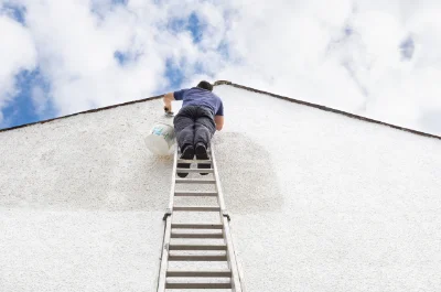Peinture extérieure à Saint-Vrain — façades et ravalement